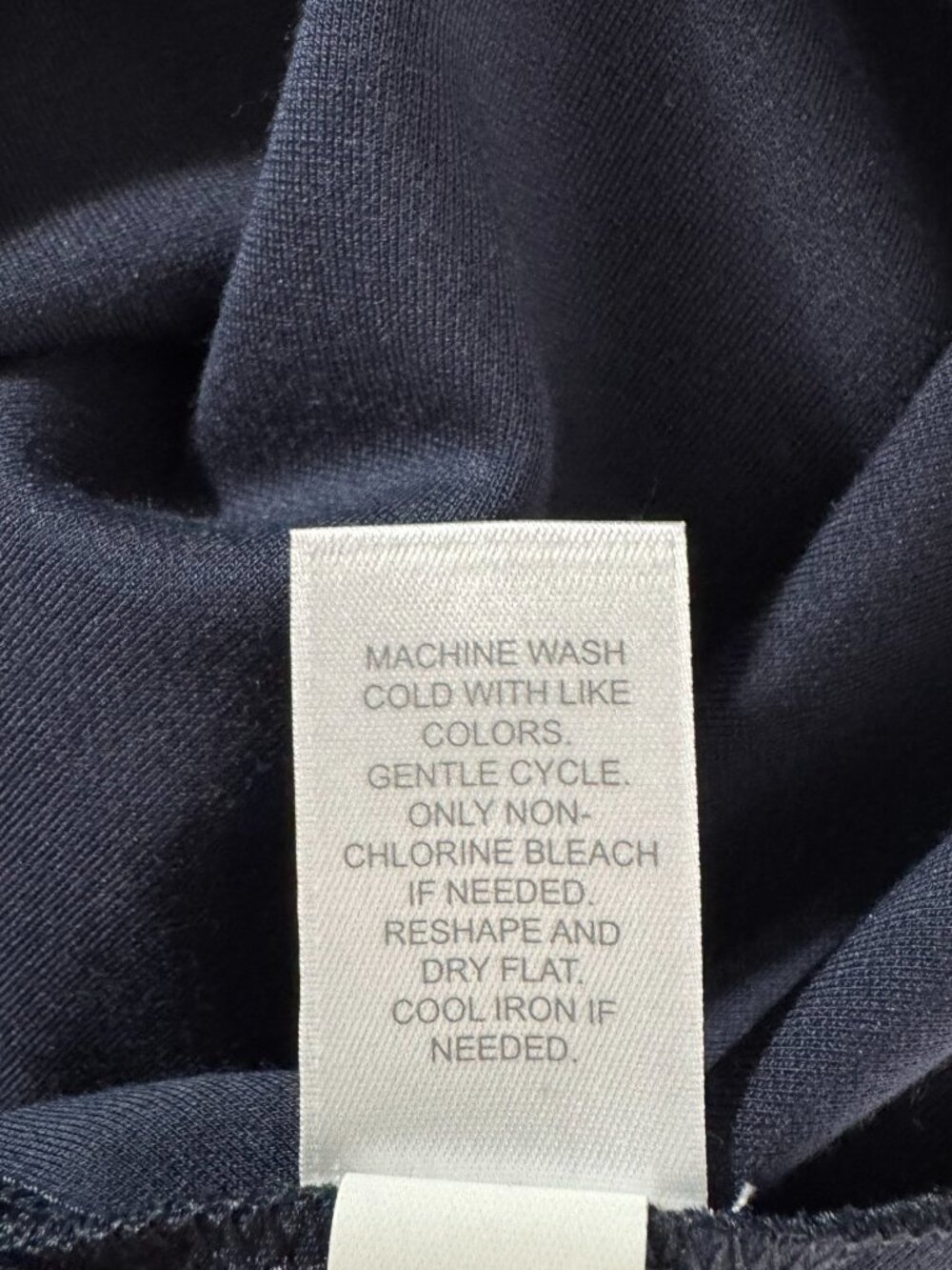 J.Jill Wearever Collection Button Front Blazer Jacket 2X Navy Blue CJ-2416 - Picture 8 of 8